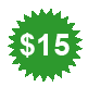 $15.00